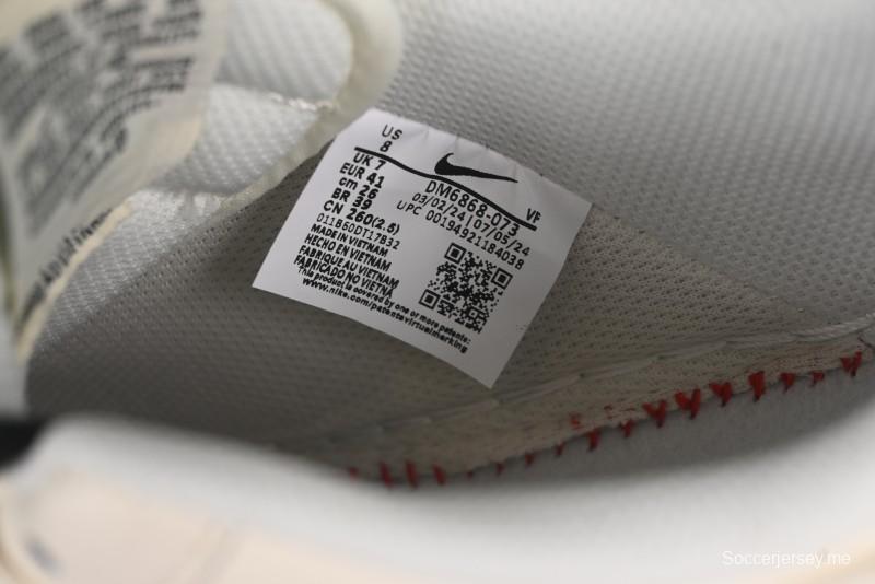 حذاء نايك اير فورس 1 '07 منخفض من نايك ستاسي كولابورشن ستاسي كولاج بأربطة سوداء - DM686868-073