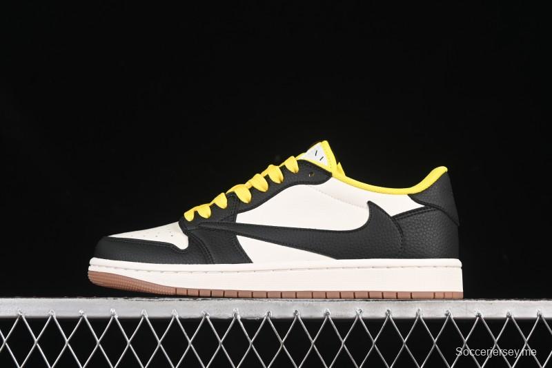 حذاء نايك ترافيس سكوت x Fragment Design x Air Jordan 1 Low OG SP SP AJ1 Collaboration - DN6901-093