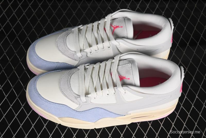 حذاء نايك اير جوردان 4 ريترو ريترو من نايك مع جزء علوي من نسيج شبكي وشمواه - IB4466-025