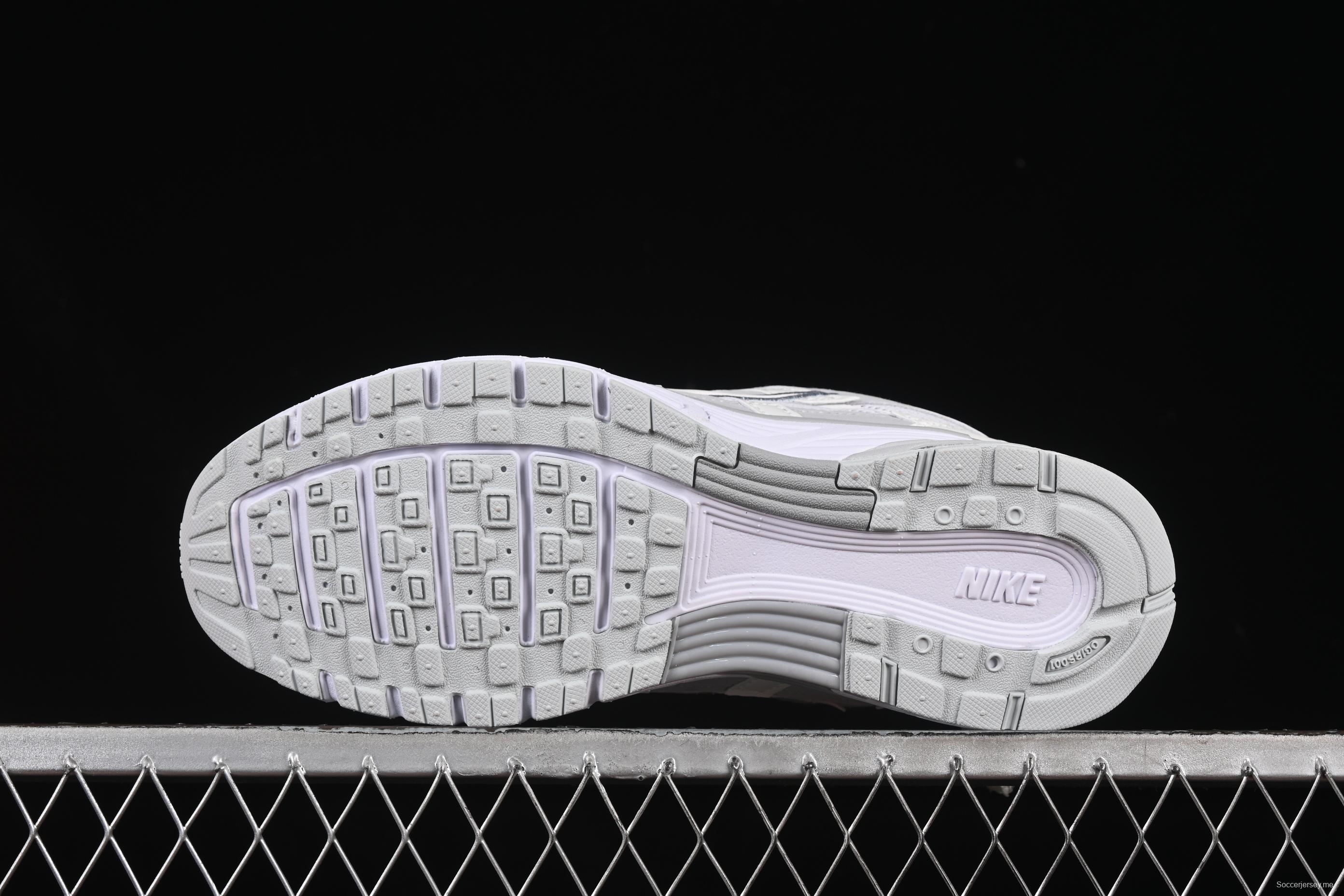 حذاء نايك P-6000 بريميوم ريترو كاجوال للأب بتصميم خفيف الوزن - FV6603-101