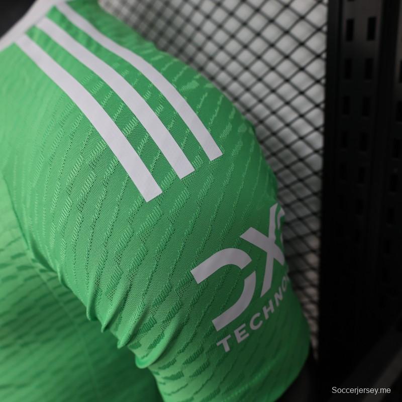 إصدار اللاعب 25/26 قميص حارس مرمى مانشستر يونايتد الأخضر 25/26