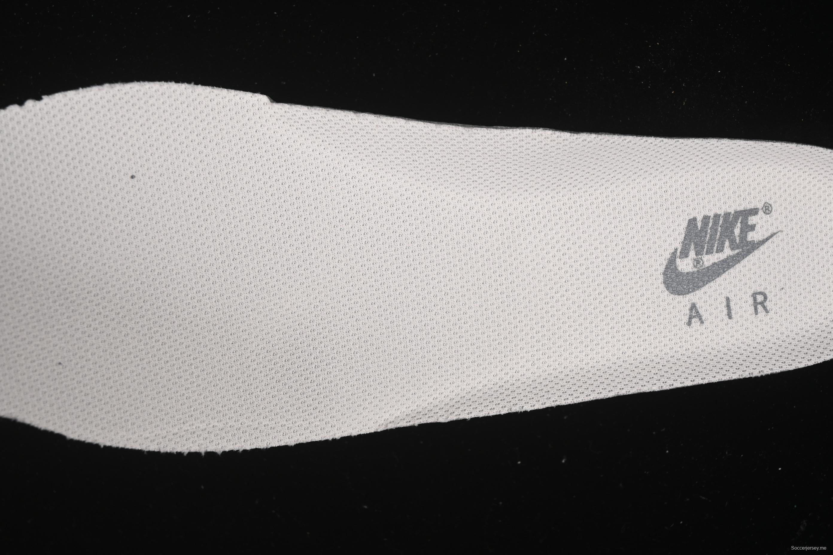 Nike Air Force 1'07 Low Stussy Collaboration Grey Swoosh Grey Base Red Label Casual Sneakers - CS5288-008