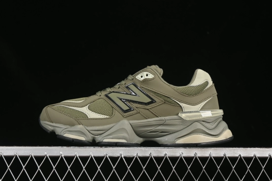 New Balance NB9060 Retro Casual Running Shoes with ABZORB Cushioning - U9060ZGD