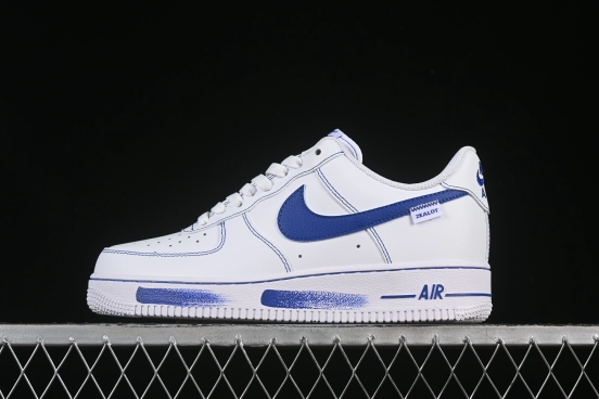 Nike Air Force 1'07 Low Casual Sneakers in Blue Ocean - ZH0316-083