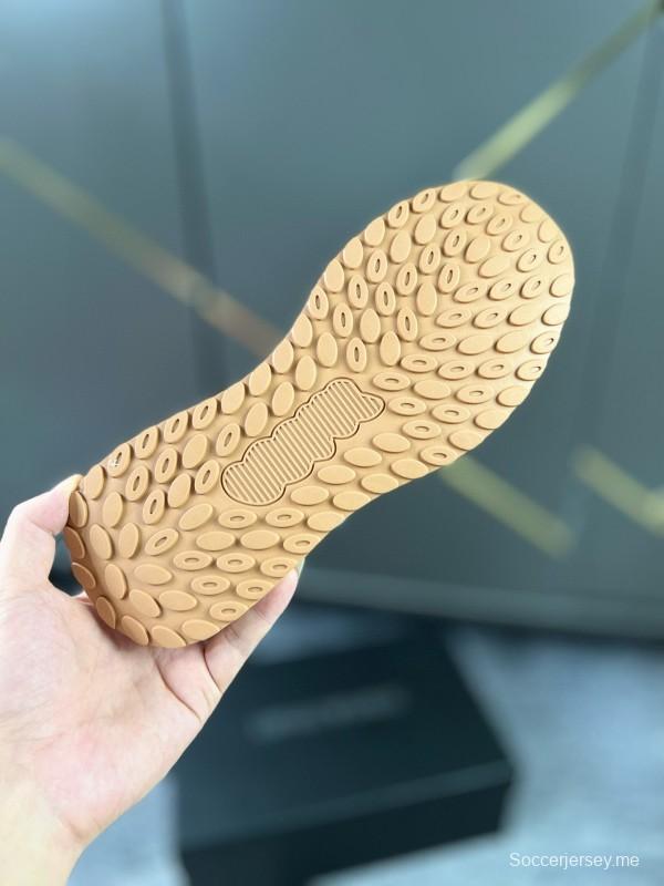 2024 Unisex Armani Beige Brown Pink Leather Mesh Casual Shoes MJ00230