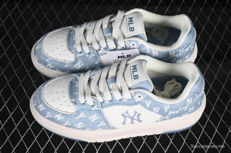 Adidas NY MLB Chunky Liner Embo Monogram New York Yankees Height-Increasing Thick Sole Casual Running Shoes - 3ASXV015N50BLS