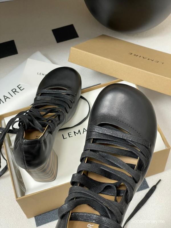 لومير 2025 مجموعة ربيع وصيف 2025 أحذية باليه مسطحة بكعب مسطح وكعب عالٍ من مجموعة لومير - KFY00310