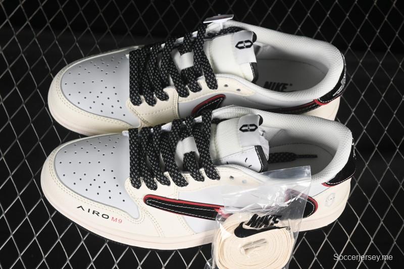 Nike Travis Scott x Fragment Design x Air Jordan 1 Low OG SP AJ1 Low-top Casual Skate Shoes - FC1688-238