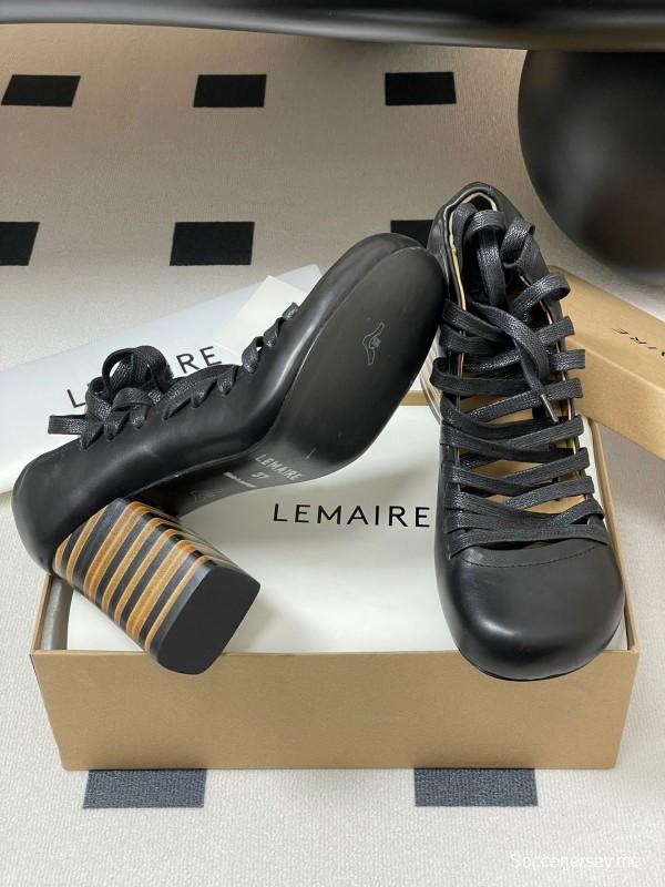 لومير 2025 مجموعة ربيع وصيف 2025 أحذية باليه مسطحة بكعب مسطح وكعب عالٍ من مجموعة لومير - KFY00310