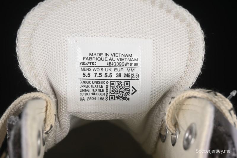 كونفرس تشاك 70 لو من كونفرس حذاء رياضي من قماش الكانفاس مفكك من تصميم فنغ تشين وانغ - A15741C