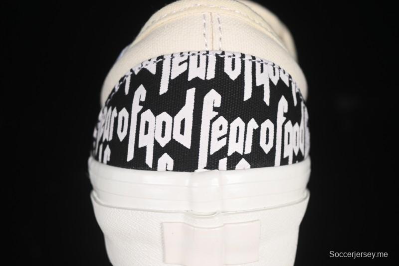 حذاء تزلج كاجوال سليب أون كلاسيك تشيكربورد من فانس - VN0009QCBLE