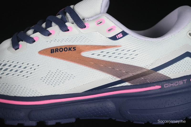 حذاء الجري الرياضي الكاجوال جوست 15 من بروكس جوست 15 ذو تصميم منخفض ومبطن ومساند مسندة ومريح - 1203801B492