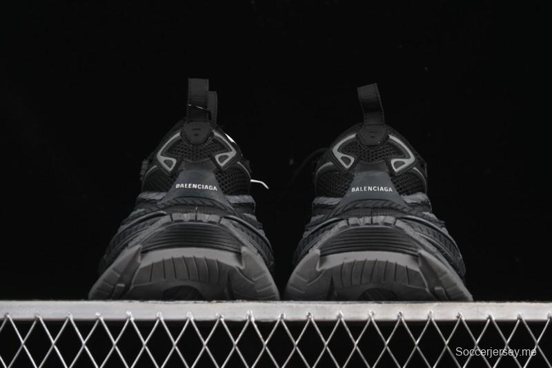 بالنسياغا حذاء بالنسياغا بلاتفورم ذو نعل سميك برباط فوق حذاء كاجوال ريترو - WPLTF1011