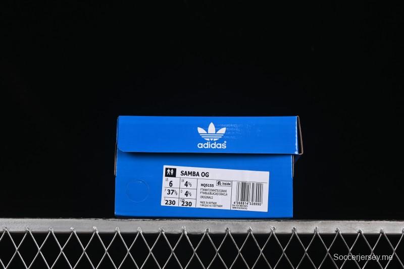 أديداس سنيكرز سامبا أو جي كلاسيك كاجوال سنيكرز - HQ5155