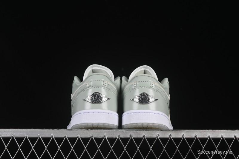 نايك اير جوردان 1 اير جوردان 1 لاو AJ1 AJ1 Amber Green Low Top Low Skate Shoes HF4078-100