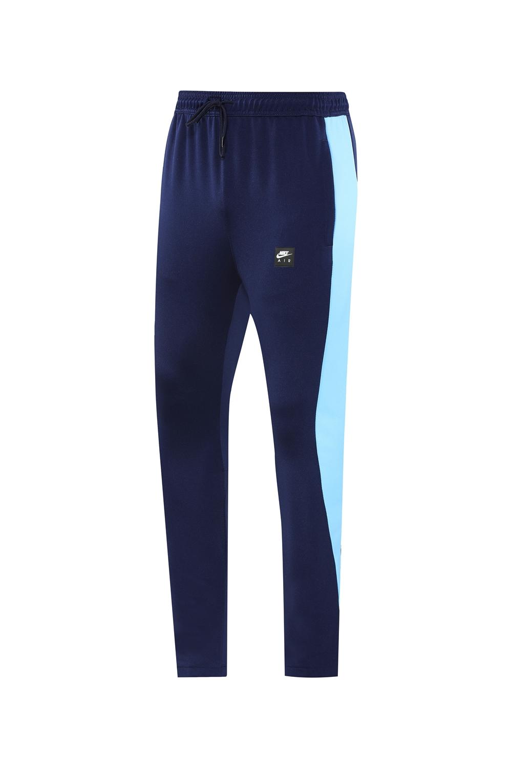 2025 NIKE Light Blue/Navy Full Zipper Jacket +Long Pants