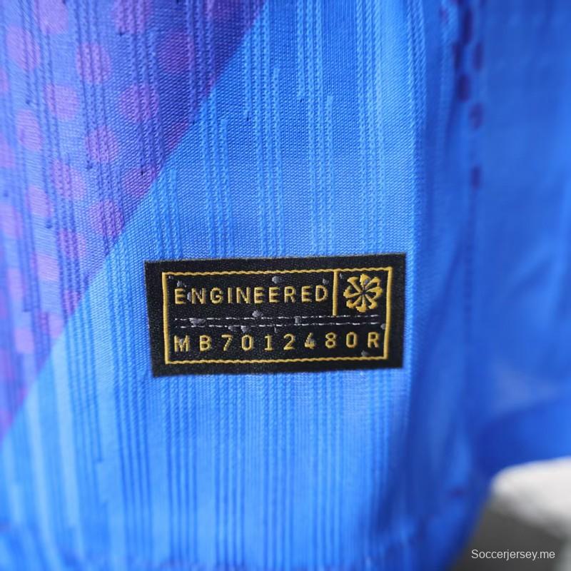 إصدار اللاعب 2025 قميص البرازيل بأكمام طويلة الأكمام خارجي 2025