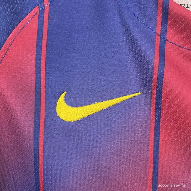 2025/25/26 قميص برشلونة الأساسي للنساء