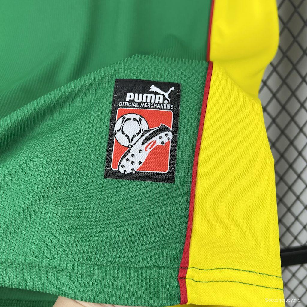 1998 قميص المنتخب الكاميرون 1998 ريترو هوم جيرسي