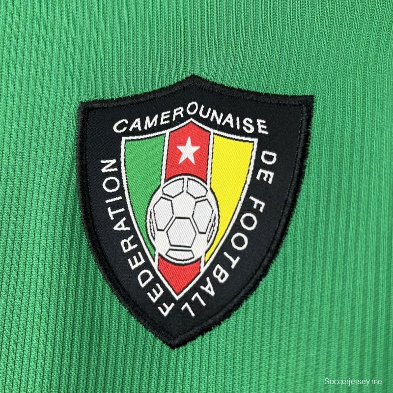 1998 قميص المنتخب الكاميرون 1998 ريترو هوم جيرسي