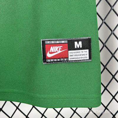 قميص حارس مرمى البرازيل 1998 ريترو أخضر اللون الأخضر