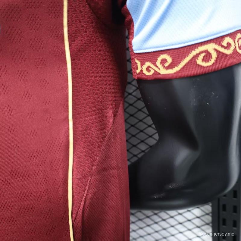 نسخة اللاعب 25/26 قميص أستون فيلا 25/26 قميص فريق أستون فيلا الرئيسي