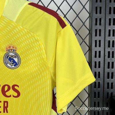 2025/26 أطفال 2025/26 طقم حارس مرمى ريال مدريد الأصفر
