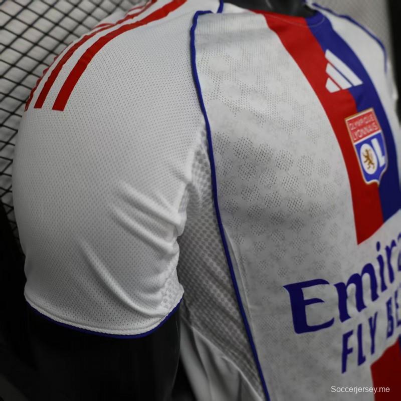 إصدار اللاعب 25/26 قميص أولمبيك ليون ليون أولمبيك ليون على أرضه