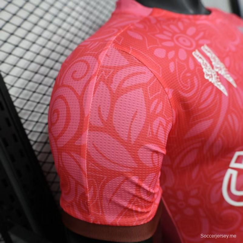 إصدار اللاعب 25/26 قميص بالستينا الوردي 25/26