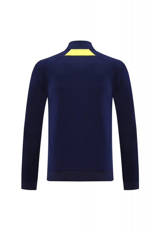 25/26 بوكا جونيورز بوكا جونيورز جاكيت بسحاب كامل باللون الكحلي + بنطلون طويل