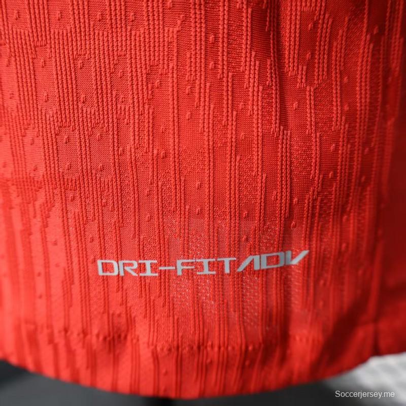 نسخة اللاعب 25/26 القميص الأحمر الثالث لباريس سان جيرمان 25/26