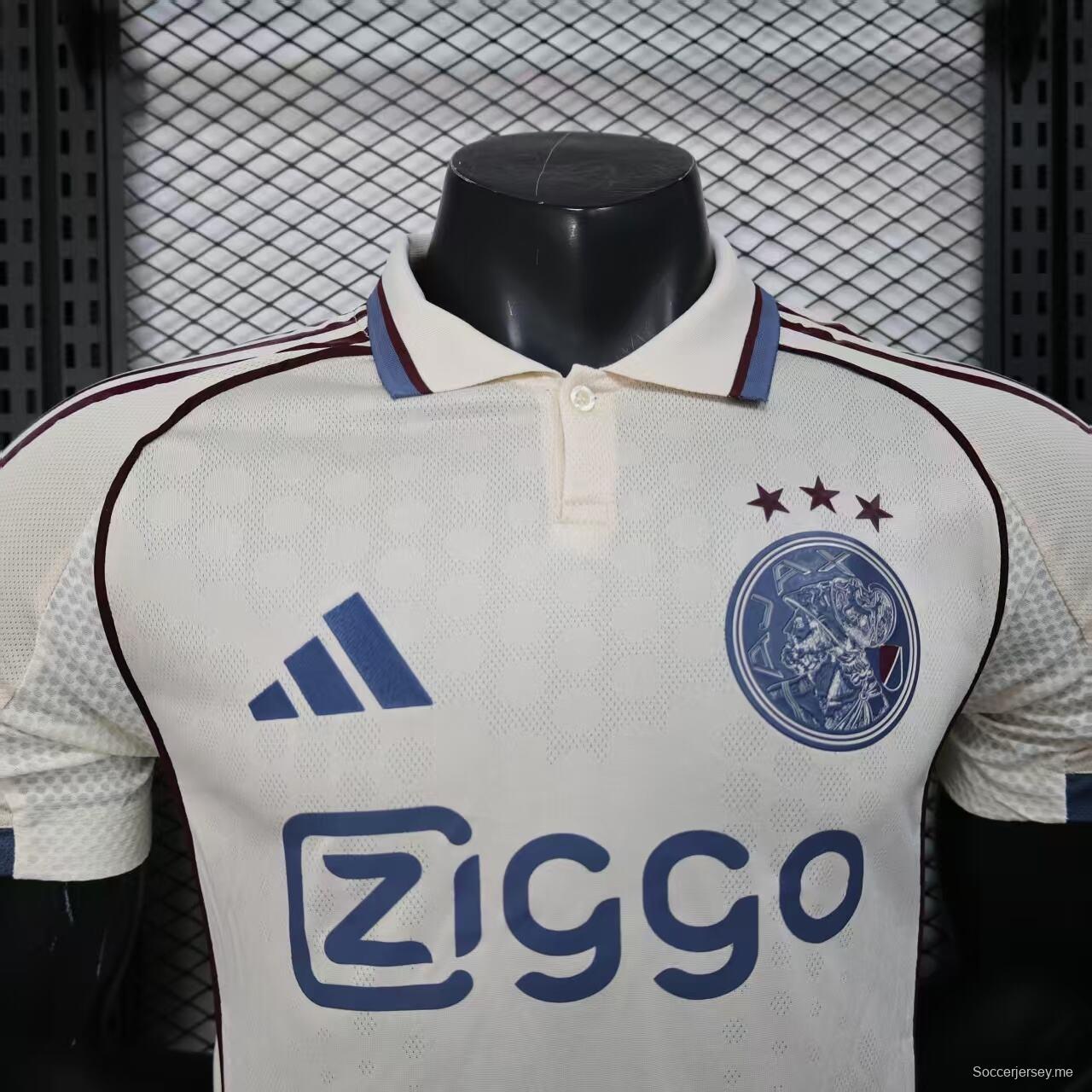 إصدار اللاعب 25/26 قميص أياكس Ajax Away Jersey 25/26