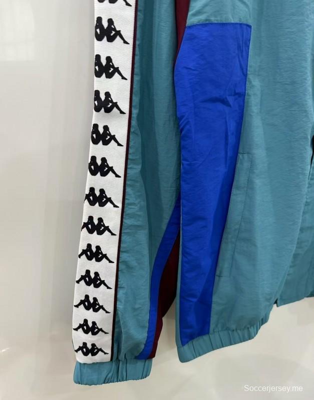 25/26 مانشستر يونايتد مانشستر يونايتد 1967 سترة واقية من الرياح زرقاء اللون أزرق اللون