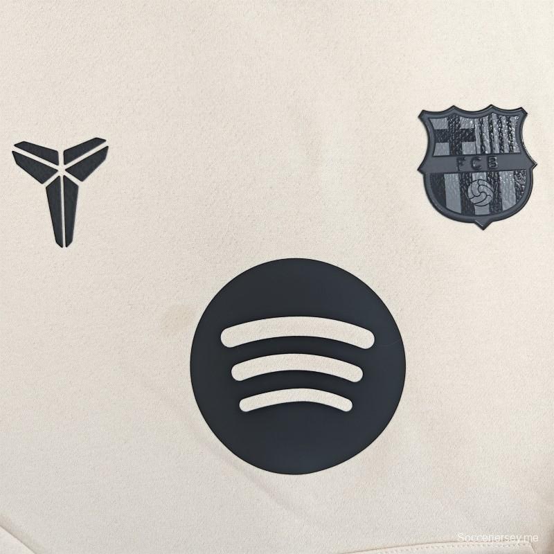 25/26 برشلونة سترة بقلنسوة مبطنة بصوف كوبي مبطنة بصوف 9 ألوان