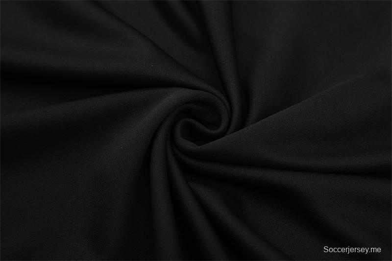 Retro 03/04 AC Milan Black Half Zipper Jacket