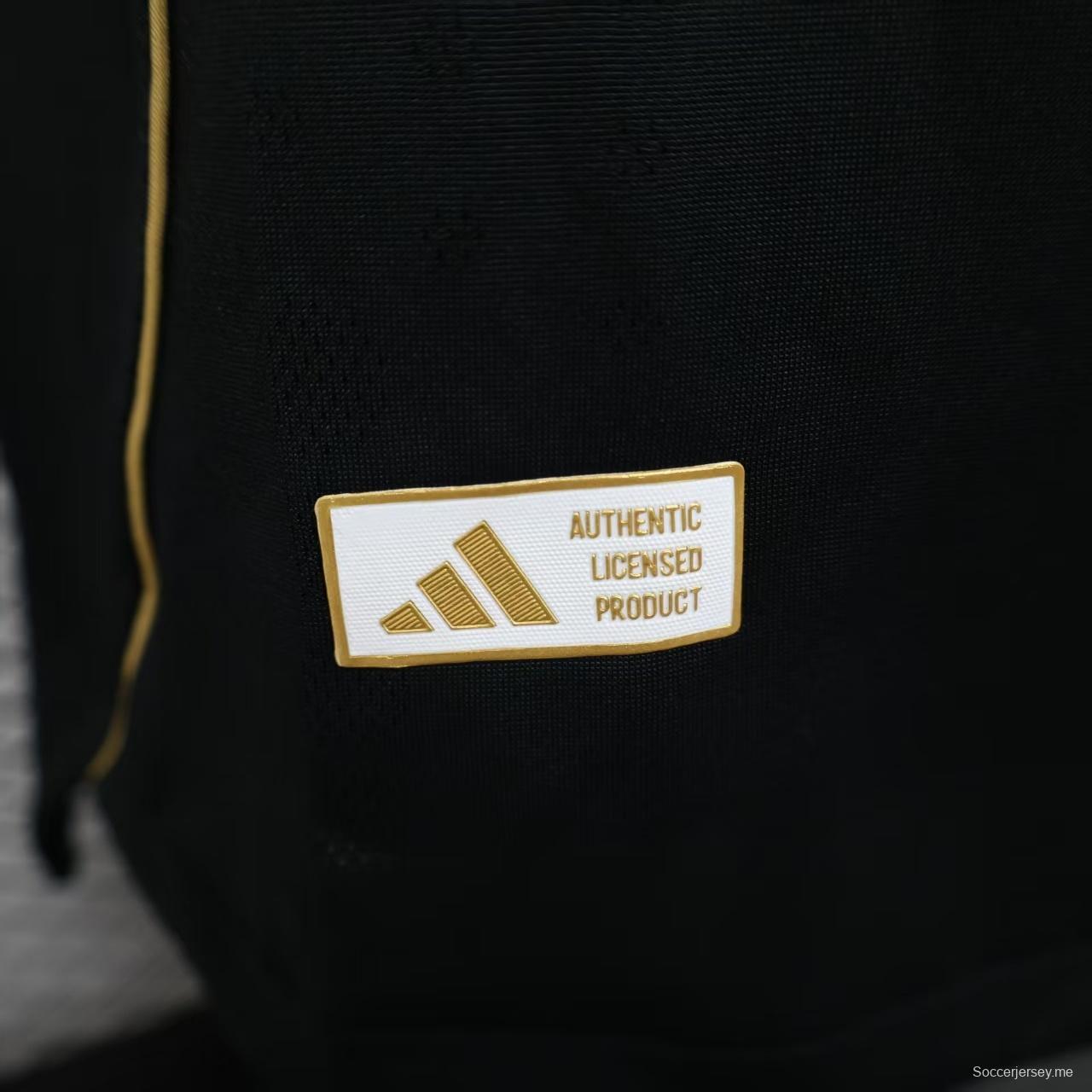 إصدار اللاعب 25/26 قميص فولهام خارجي أسود اللون أسود 25/26