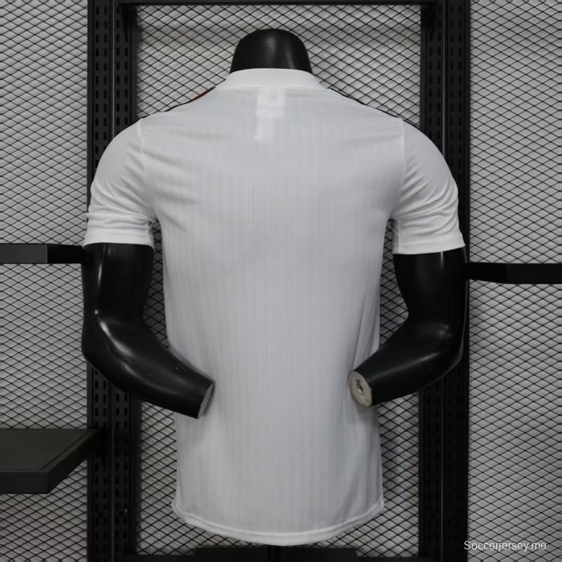 إصدار اللاعب 25/26 قميص ريفر بليت أبيض غير رسمي 25/26