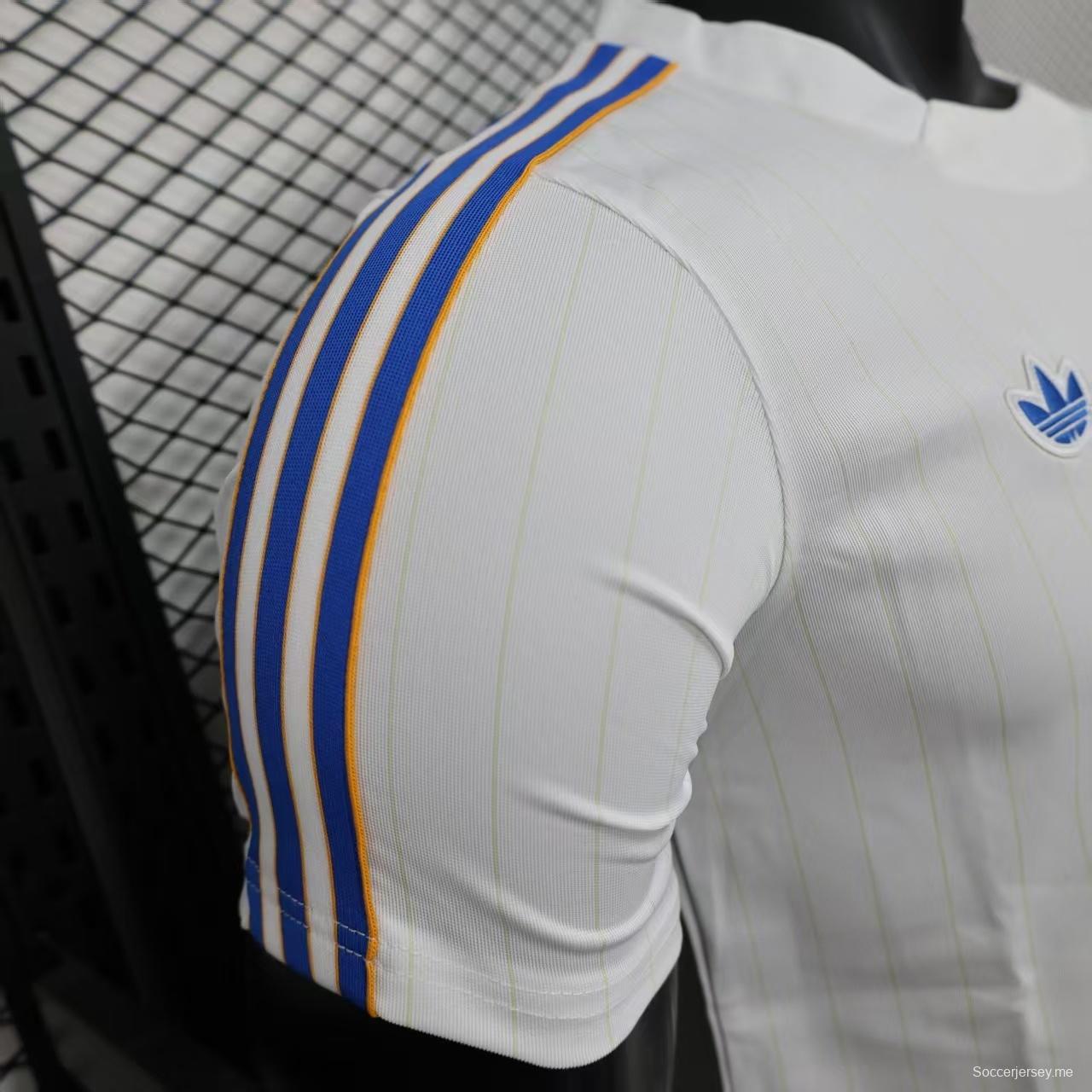 إصدار اللاعب 25/26 قميص ريال مدريد الأبيض غير الرسمي 25/26