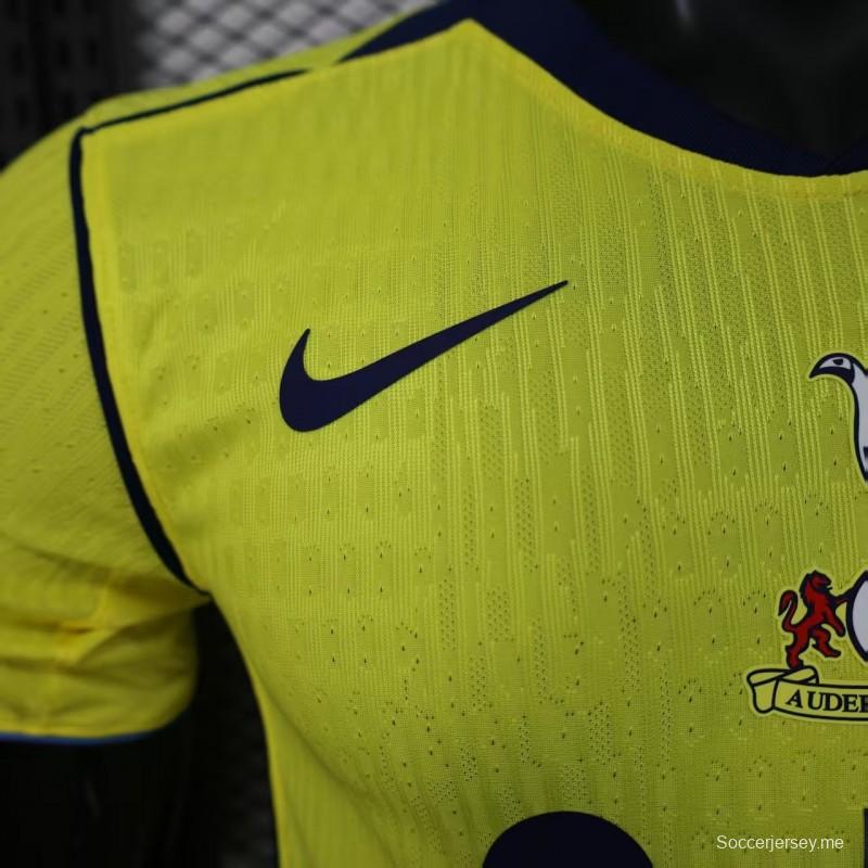 نسخة اللاعب 25/26 قميص توتنهام هوتسبير الأصفر الثالث لتوتنهام هوتسبير