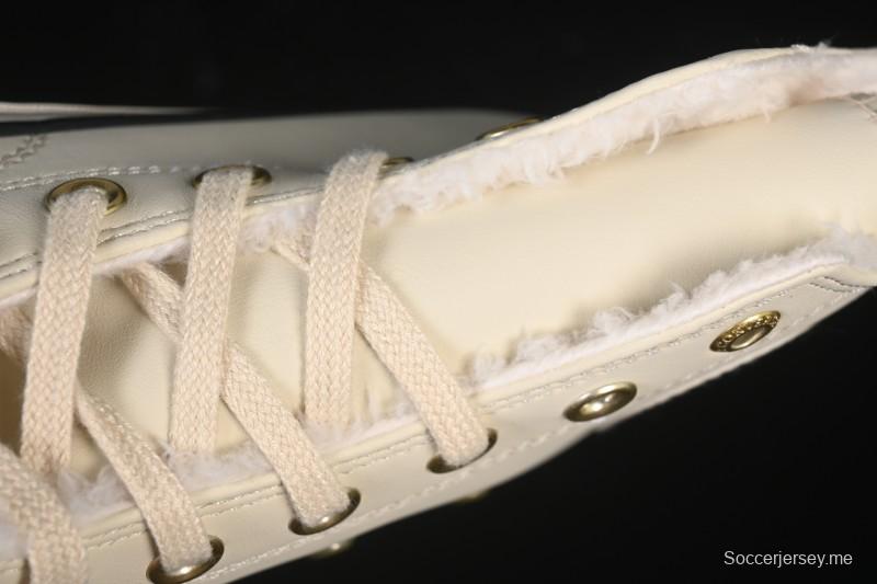 حذاء رياضي كاجوال جلدي عالي الكعب من كونفرس تشاك 1970s من كونفرس - A12443C