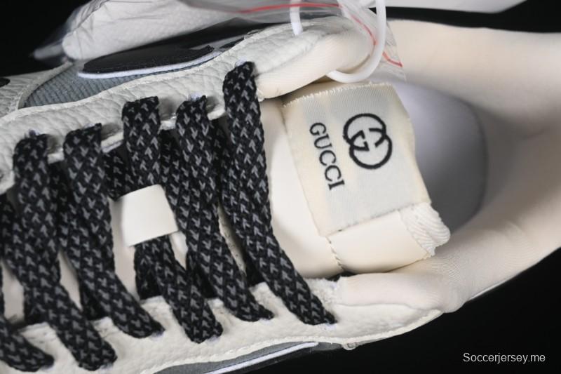 حذاء نايك اير فورس 1'07 منخفض من نايك بالتعاون مع غوتشي حذاء رياضي كاجوال أبيض رمادي أسود - YF9511-808