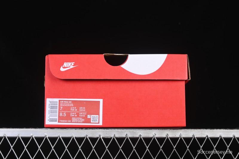 حذاء الجري اير ماكس 90 ريترو من نايك مع وسادة ماكس اير - FB9658-100