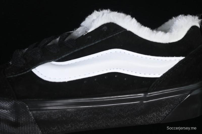 حذاء تزلج فانس كنو سكول منخفض السقف من جلد الغزال - VN0009QCBMA