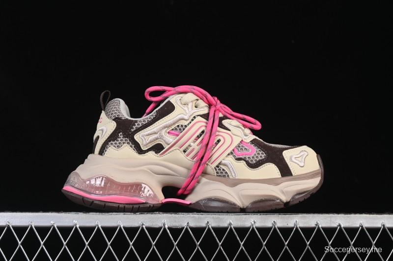 حذاء أديداس GG-CC GG-CC ستار نفس النمط بأربطة بأربطة مجوفة بنعل كريستالي مكتنزة - G25X3232B