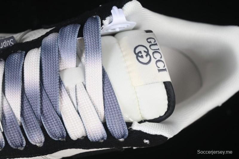 حذاء نايك اير فورس 1 '07 المنخفض من نايك اير فورس 1 '07 بالتعاون مع غوتشي حذاء رياضي كاجوال منخفض من قماش كانفاس أسود - XD2588-605