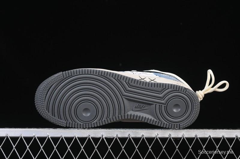 حذاء نايك اير فورس 1'07 منخفض عصر التشققات حذاء رياضي كاجوال مرسوم باليد - KS6896-555