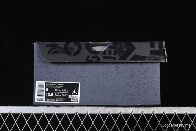 حذاء نايك اير جوردان 4 ريترو لكرة السلة بتصميم حزمة الخوف - FQ8138-002