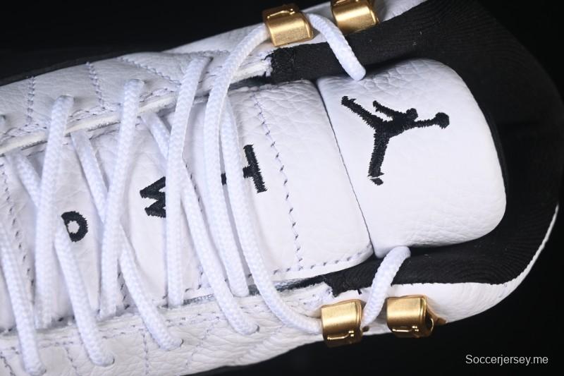 نايك اير جوردان 12 ريترو تاكسي نايك اير جوردان 12 تاكسي بإبزيم ذهبي - 153265-117