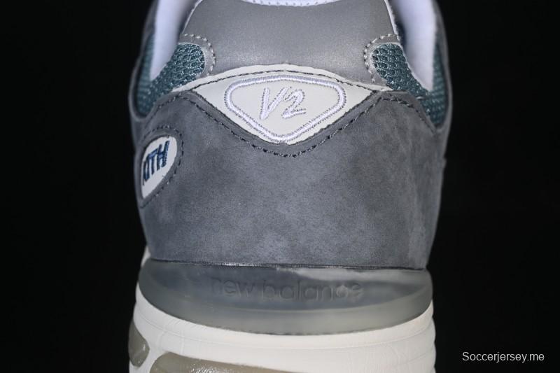 حذاء الجري الرياضي الكلاسيكي متعدد الاستخدامات M991 من نيو بالانس كيث × نيو بالانس صنع في الولايات المتحدة الأمريكية - U991KH2