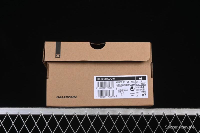 حذاء الجري الخارجي إكس تي -6 المتطور للجري في الهواء الطلق من سالومون - 478738-21